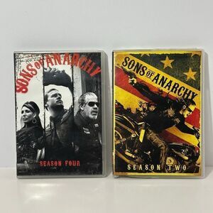 Sons of Anarchy DVD Set 2 Seasons Season 2 Season 4